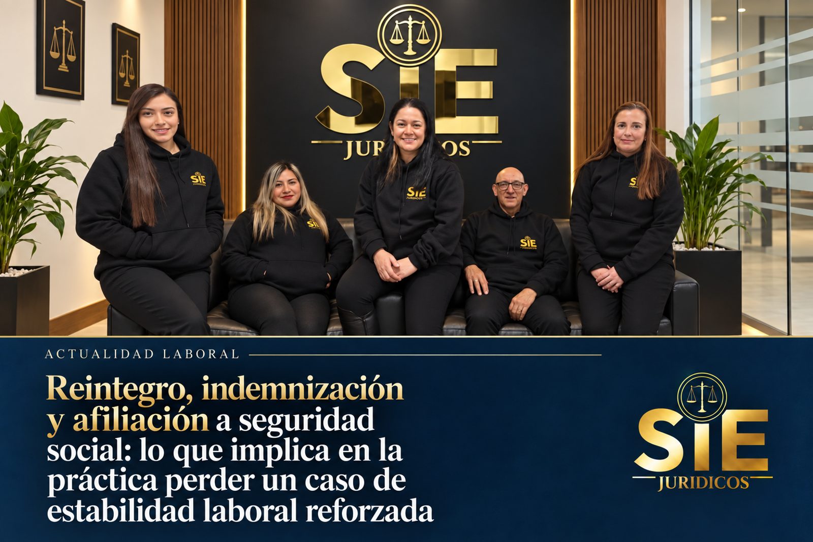 Reintegro, indemnización y afiliación a seguridad social: lo que implica en la práctica perder un caso de estabilidad laboral reforzada