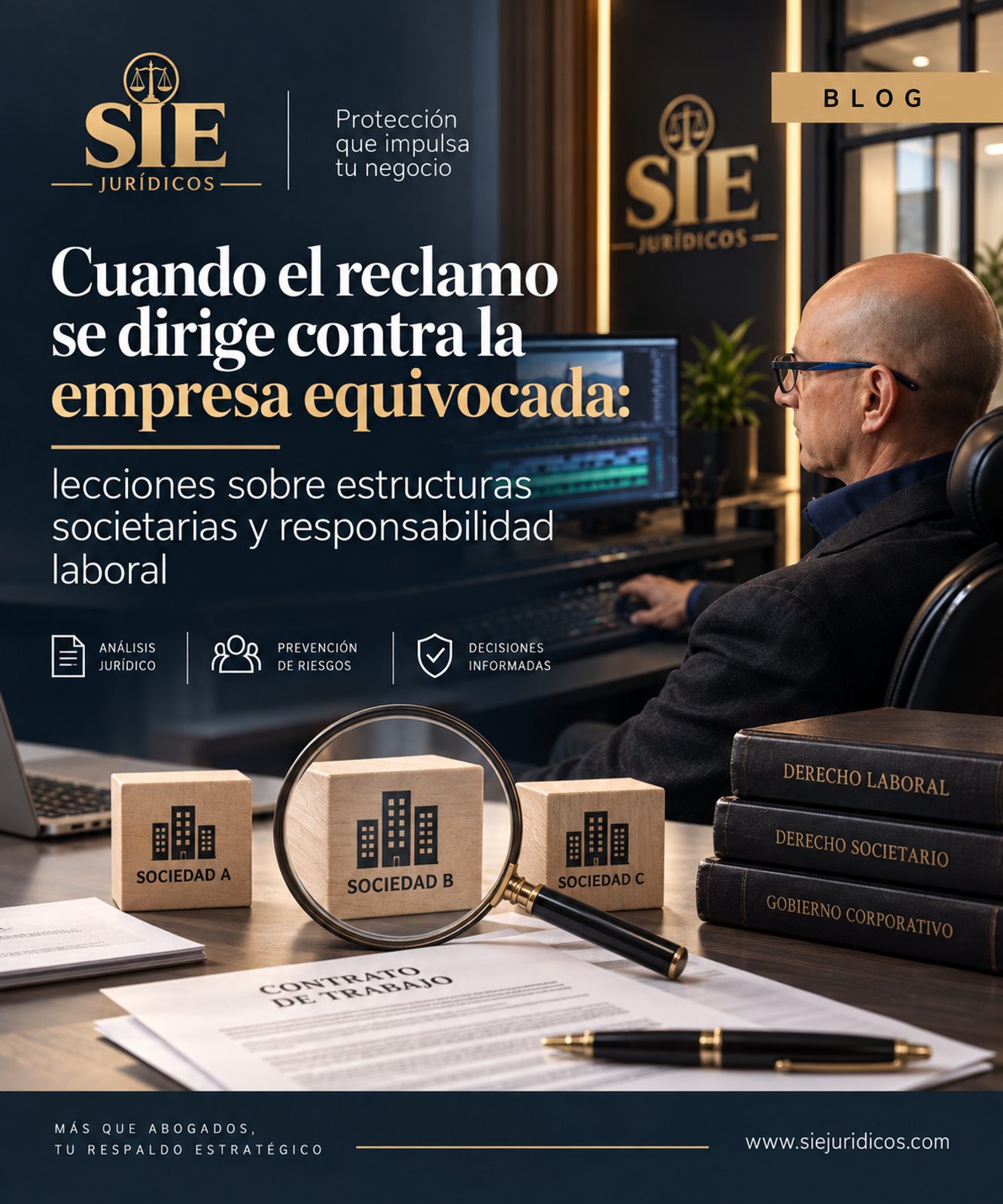 Cuando el reclamo se dirige contra la empresa equivocada: lecciones sobre estructuras societarias y responsabilidad laboral