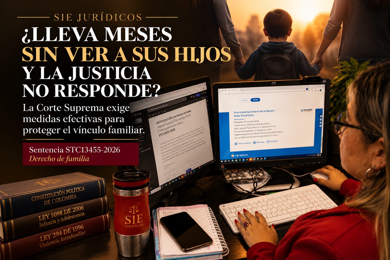 ¿LLEVA MESES SIN VER A SUS HIJOS Y LA JUSTICIA NO RESPONDE? LA CORTE SUPREMA EXIGE MEDIDAS EFECTIVAS
