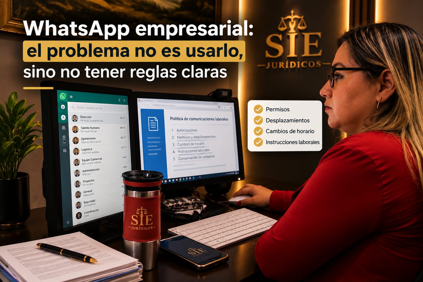 WhatsApp empresarial: el problema no es usarlo, sino no tener reglas claras