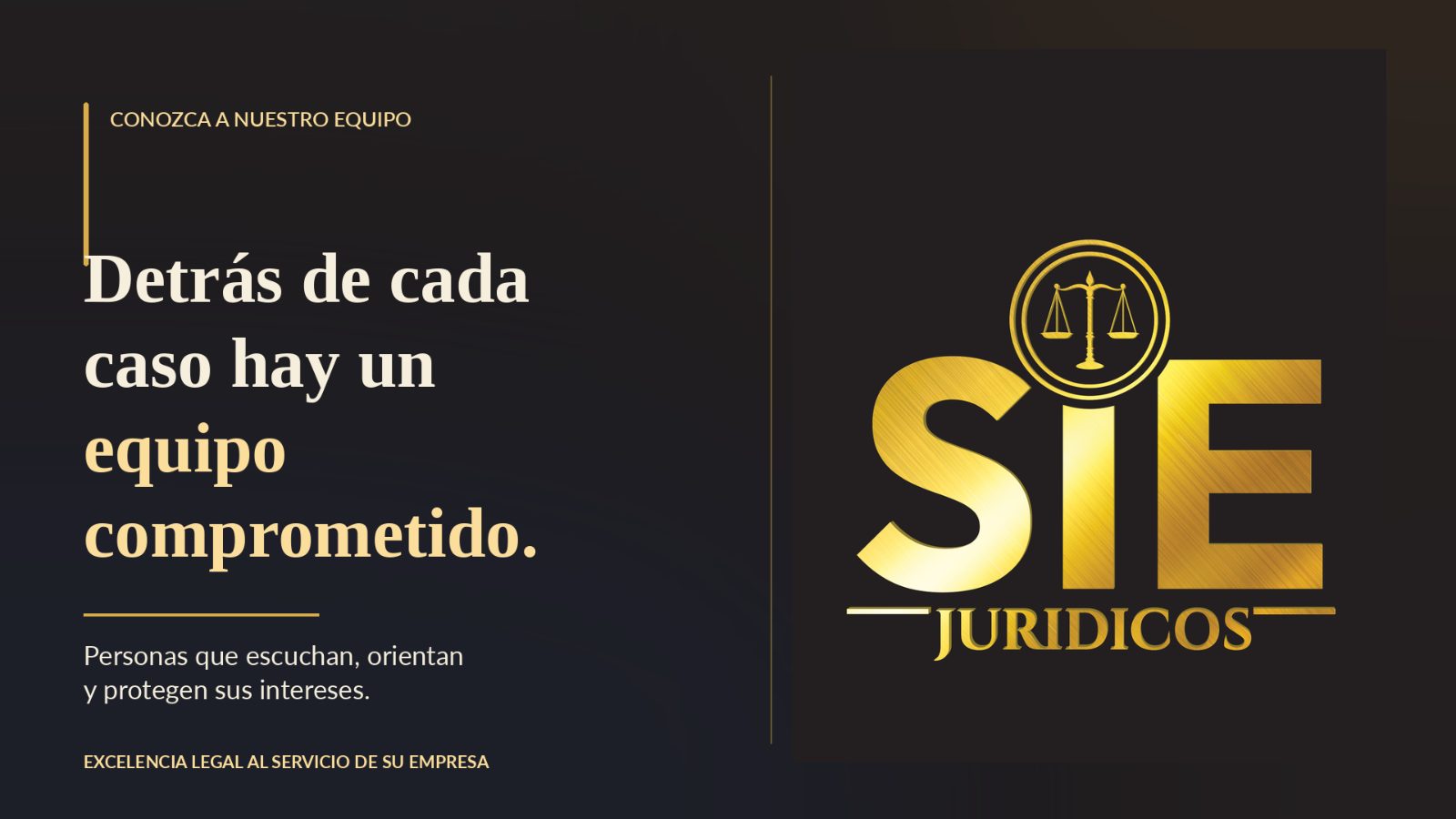 Detrás de cada caso hay una historia. Detrás de cada solución, un equipo comprometido.